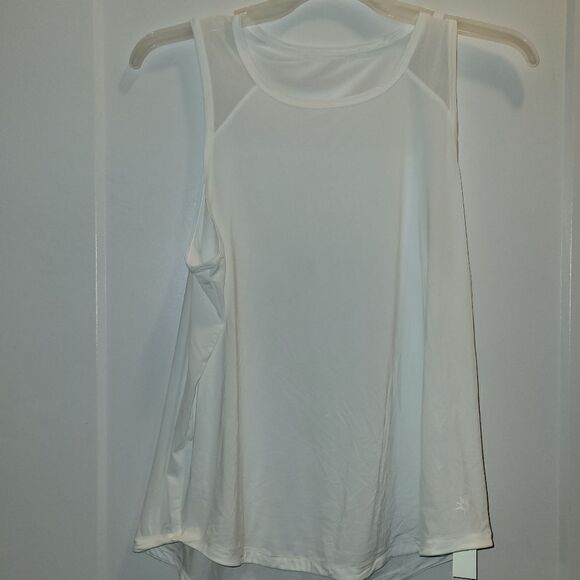 OFFLINE Aerie Sweat Sesh tank. Size L WHITE NWT - Picture 2 of 6